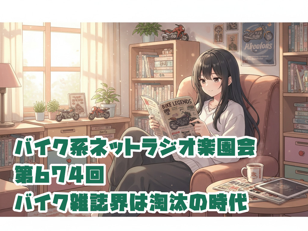 第674回「バイク雑誌界は淘汰の時代」